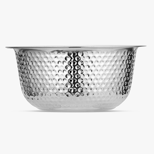 New Jonny Stainless Steel S.S DOT BOWL WITH COVER