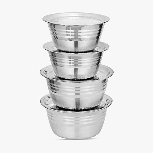New Jonny Stainless Steel S.S FINE BOWL WITH COVER