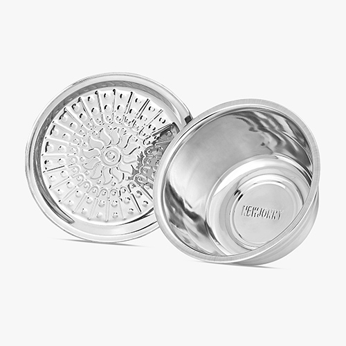 New Jonny Stainless Steel S.S FINE BOWL WITH COVER