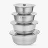 New Jonny Stainless Steel S.S RAJA BOWL WITH COVER