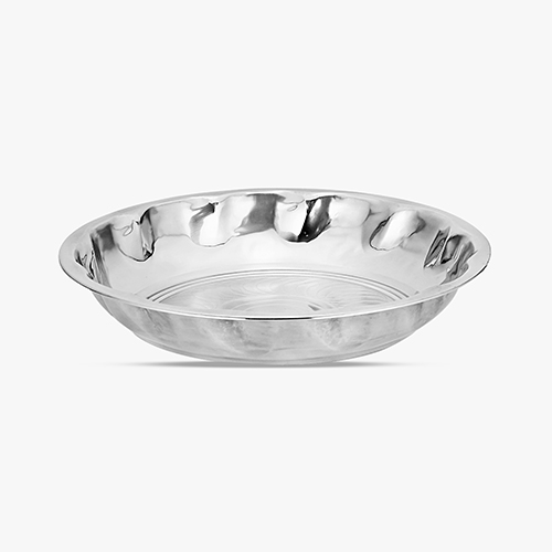 New Jonny Stainless Steel S.S RICE PLATE (WEDDING PARAT)